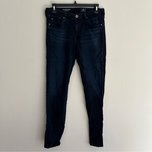 AG Adriano Goldschmied Women's Midnight Blue Skinny Legging size 29